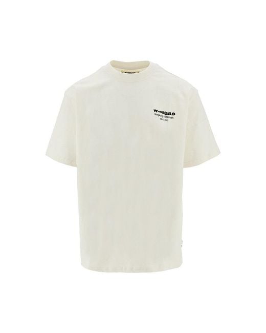Woodbird White 'Wbbaine Wok' T-Shirt for men
