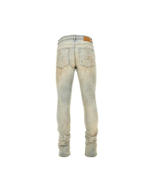 Amiri Gray Stretch Denim Mx1 Jeans for men