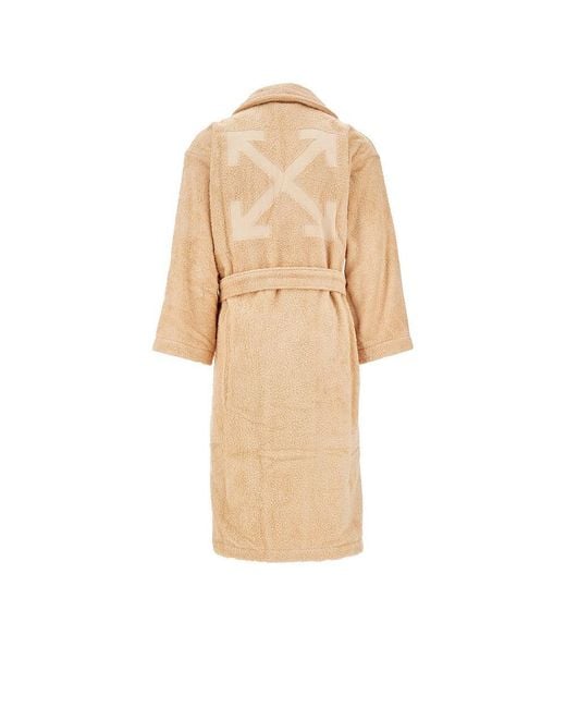 Off-White c/o Virgil Abloh Natural 'Arrow' Bathrobe