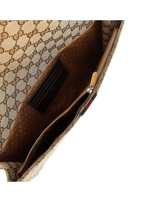 Gucci Natural Original Gg Medium Pouch for men