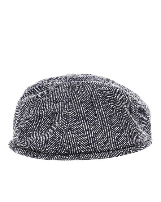 Kangol Gray Flexfit Tweed Cap for men