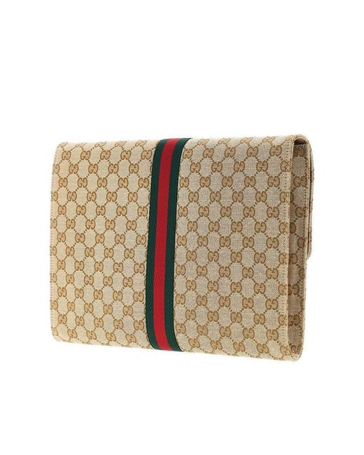 Gucci Natural Original Gg Medium Pouch for men