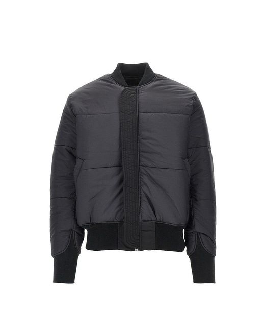 Alpha Industries Black Reversible Ma-1 Base Flight Jacket for men