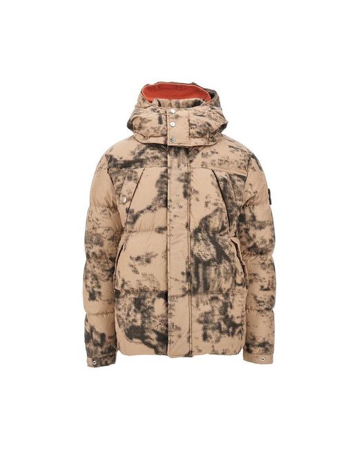 STONE ISLAND Ice Jacket Earth Camo Stone Island AW2024 Earth