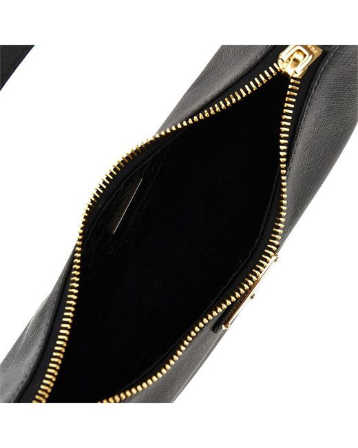 Prada Black Saffiano Leather Re-Edition 2005' Bag