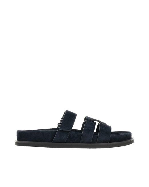 Slides 'Ines' di Tory Burch in Blue