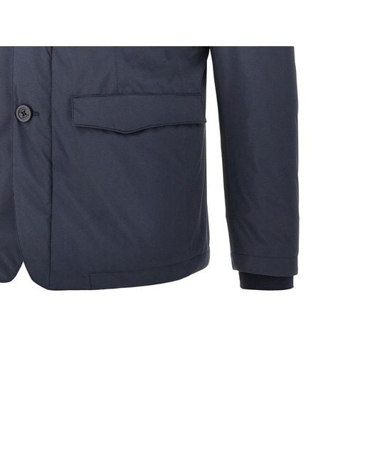 Herno Blue Pro-Meteo Down Jacket for men
