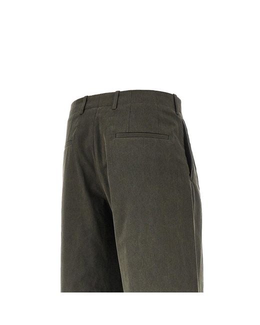Our Legacy Green Cotton 'Bridge' Chino Pants for men