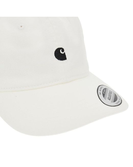 Cappello Baseball Con Logo Ricamato Uomo di Carhartt in White da Uomo