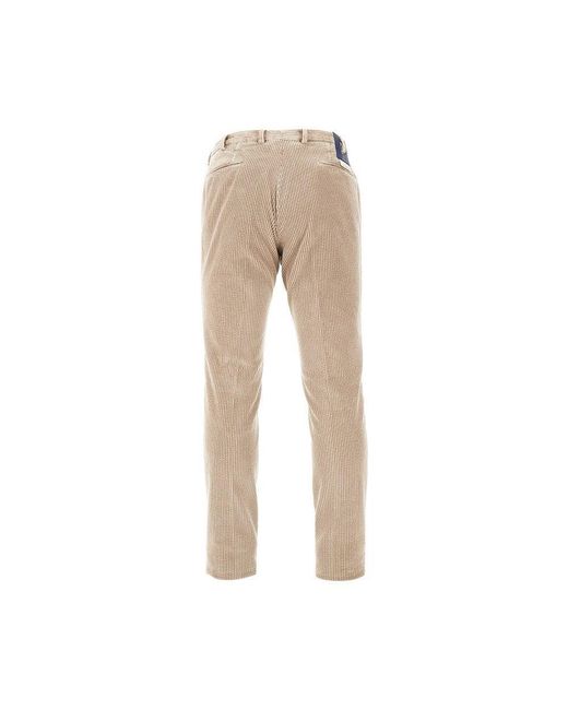 Santaniello Natural 'Evoluto' Corduroy Pants for men