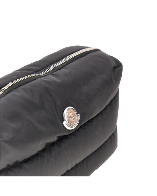 Moncler Black 'Caradoc' Nylon Pouch