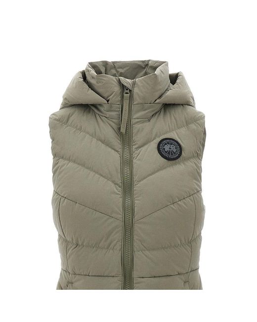 Canada goose hooded vest shop