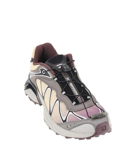 Salomon Gray Xt-Whisper Sneakers 5