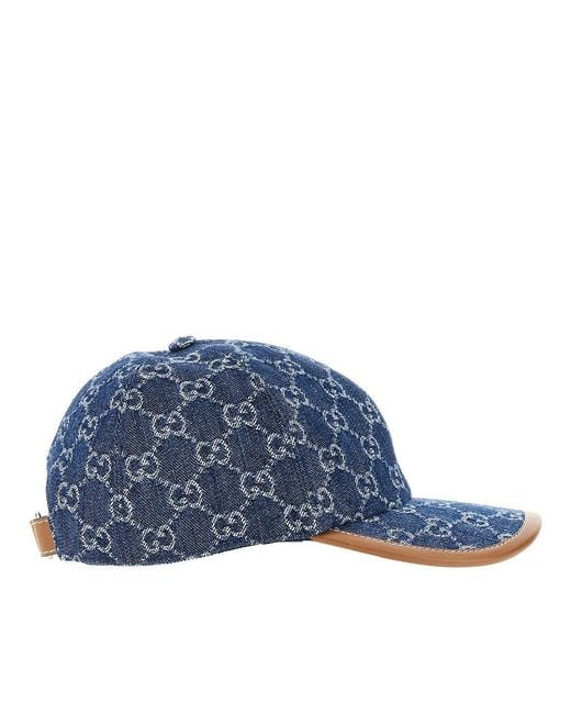 Cappello Baseball di Gucci in Blue