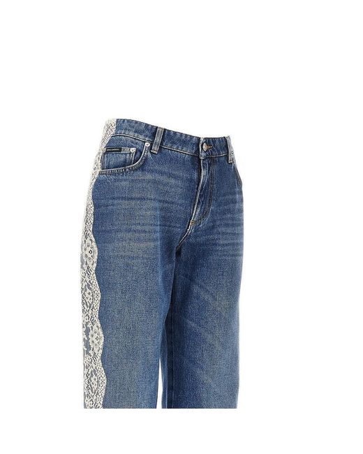 Zimmermann Blue 'Carousel' Linen And Silk Pants
