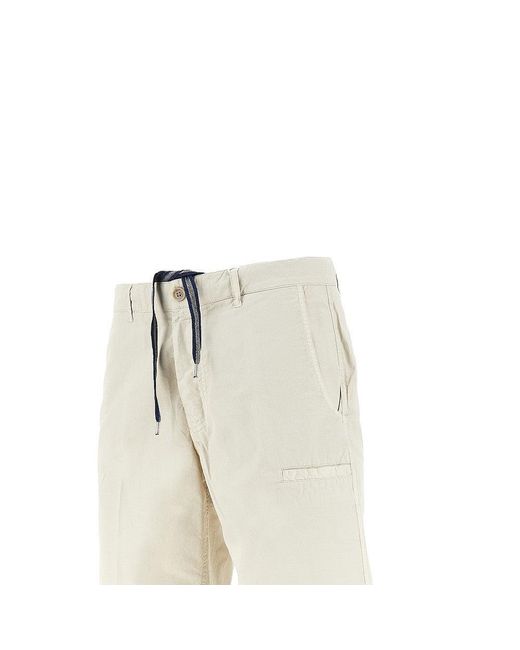 Aspesi Natural Cotton Bermuda Shorts for men