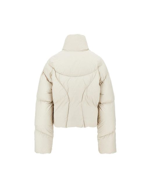 Bacon White W Echo Loop Fcs Cropped Down Jacket