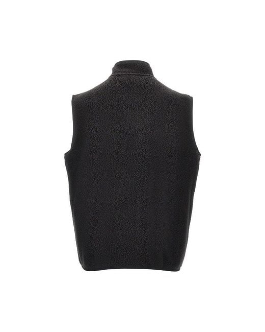 Patagonia Black 'Retro' Fleece Vest for men