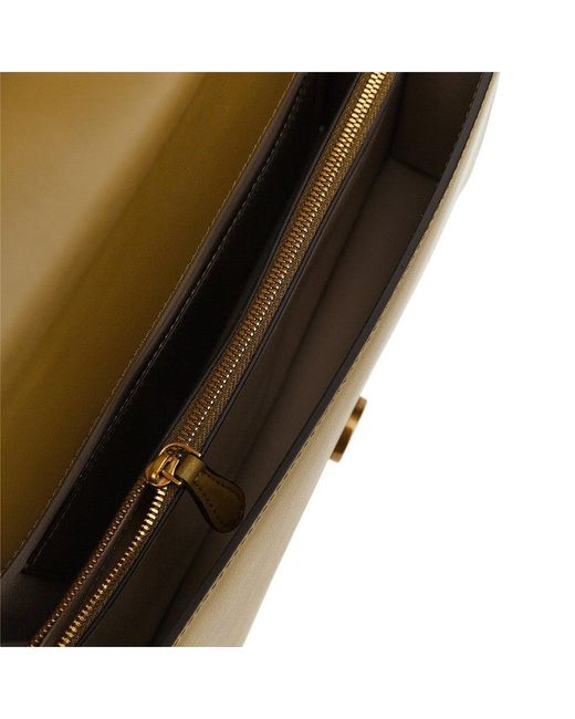 Pinko Metallic 'Love One Classic' Leather Bag