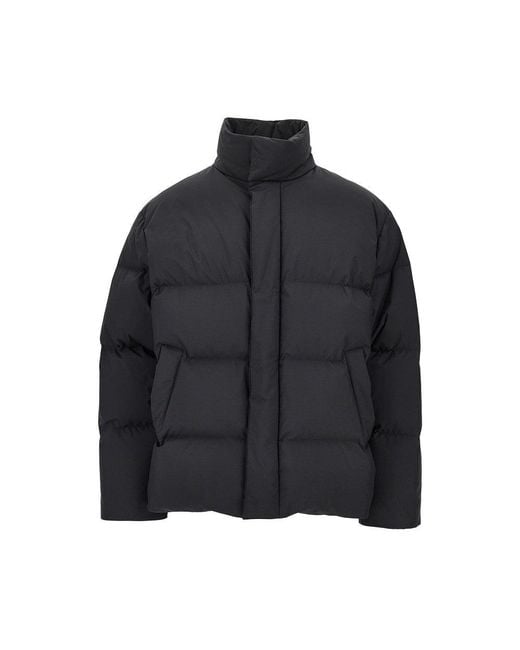 Saint Laurent Black Quilted And Padded Nylon Downjacket for men