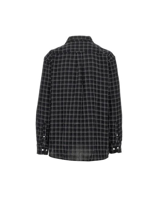 Forét Black 'Scout' Relaxed Fit Shirt for men