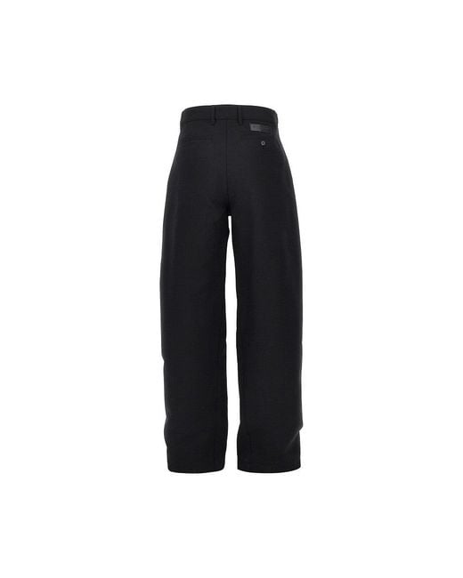 Givenchy Black Couture Seam Cotton Pants for men