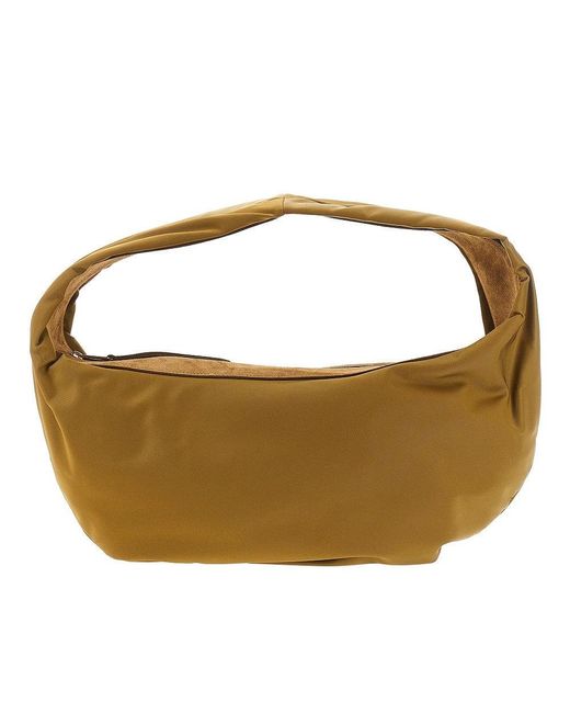 Borsa Hobo 'Olivia' Media Donna di Khaite in Brown