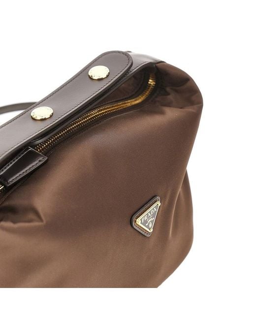 Prada Brown Re-Nylon Mini Chérie' Bag