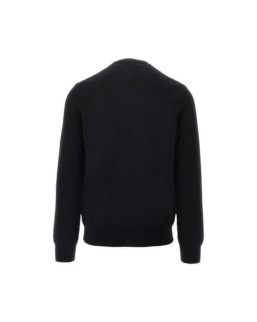 COMME DES GARÇONS PLAY Black Heart Patch Crewneck Cardigan for men