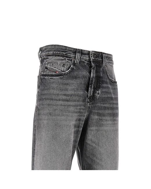 Jeans 2001 D-Macro Uomo di DIESEL in Gray da Uomo