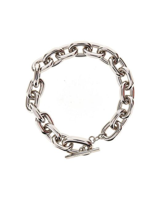 Rabanne Metallic Xl Link Necklace
