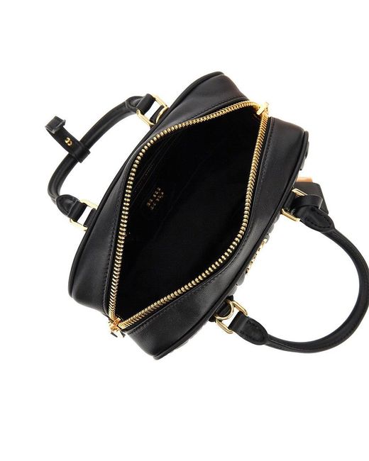 Miu Miu Black Matelassé Nappa Leather Small 'Arcadie' Bag