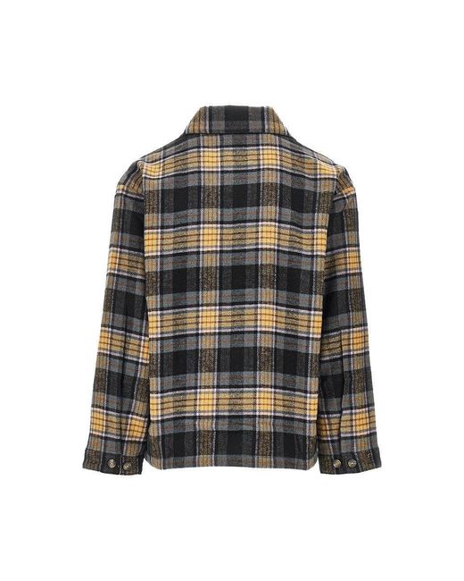 Carhartt Green 'Parson' Flannel Shirt for men