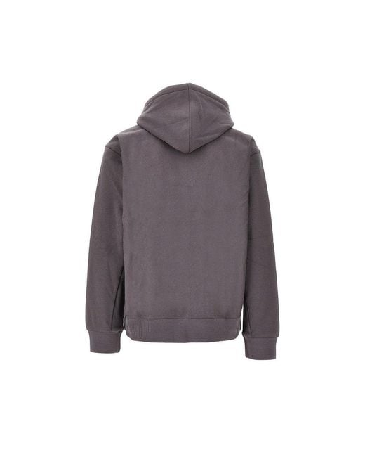 Carhartt Gray 'American Script' Hoodie for men