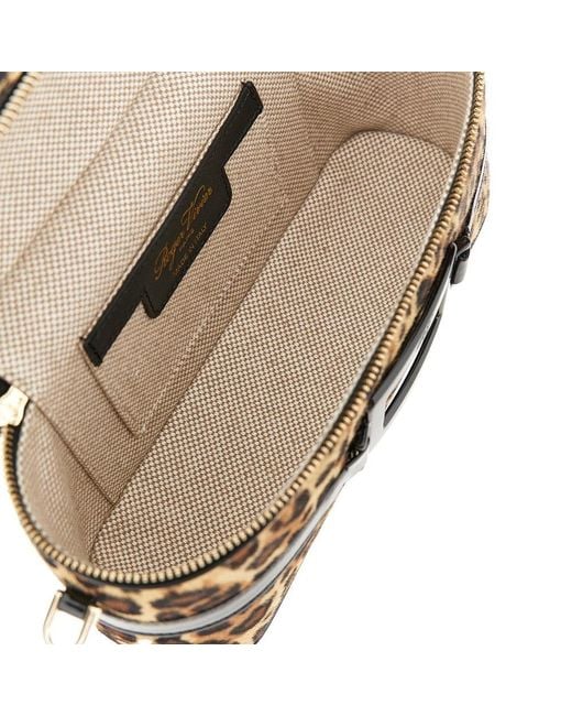 Roger Vivier Black Calfhair Mini 'Belle Vivier Vanity' Bag