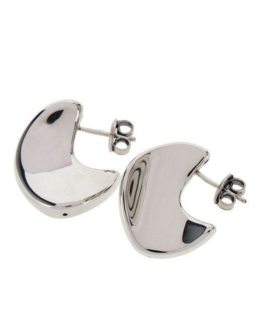 Bottega Veneta Metallic Small 'Disc' Earrings