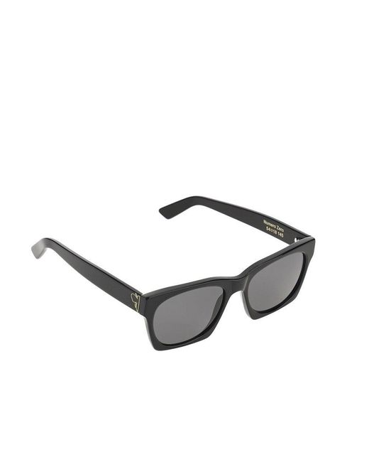 Occhiali Da Sole 'Numero' di Facehide in Black da Uomo