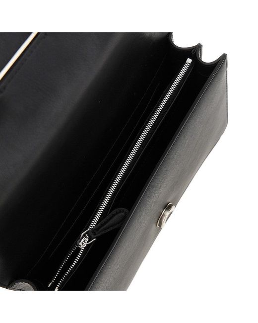 Pinko Black 'Love One Classic' Leather Bag