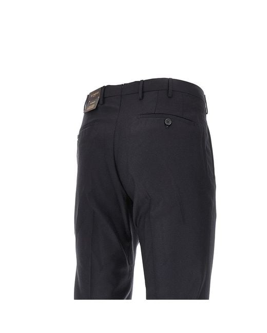 Incotex Blue 'Pattern 54' Super 120's Wool Pants for men