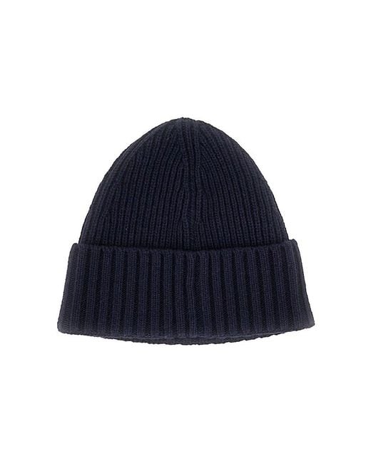 Beanie di Stone Island in Blue da Uomo