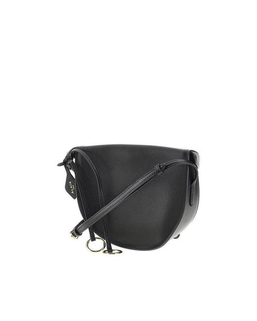 Alaïa Black Grained Leather Moulded Bag