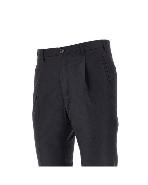 Incotex Blue 'Pattern 54' Super 120's Wool Pants for men