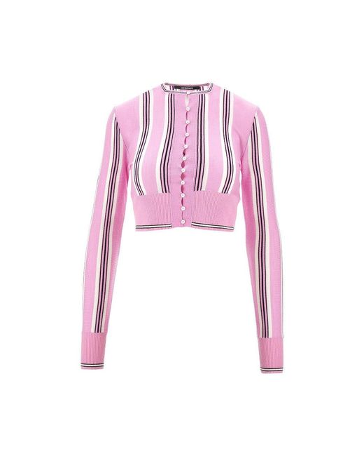 Jacquemus Pink 'Spiaggia' Cardigan