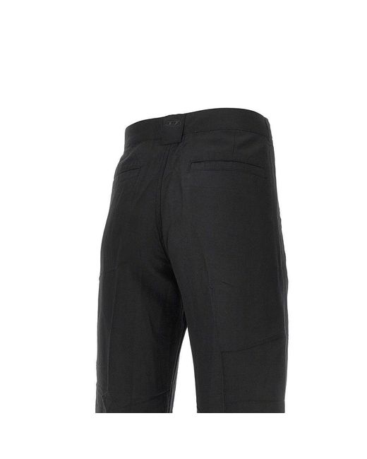 DIESEL Black P-Hant Chino Pants for men