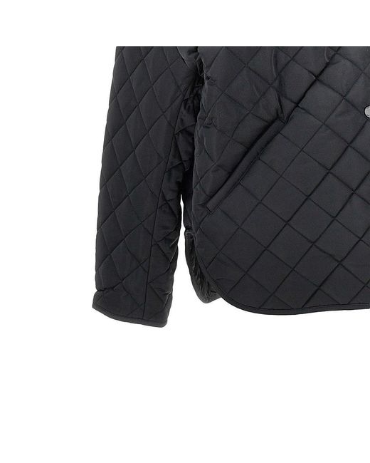 Totême  Black Quilted Oversized Jacket