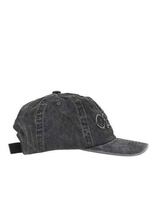 Cappello Baseball Pigment Static di Obey in Gray da Uomo