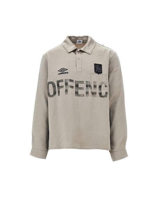 Camicia di Umbro in Gray da Uomo