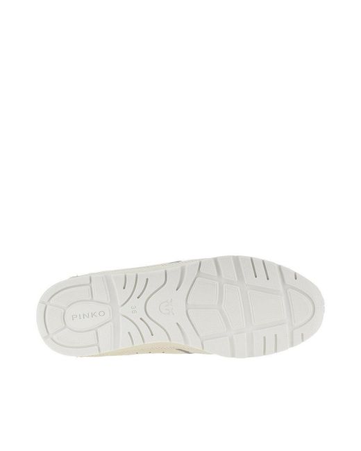 Pinko Multicolor Suede Leather And Velvet Sneakers
