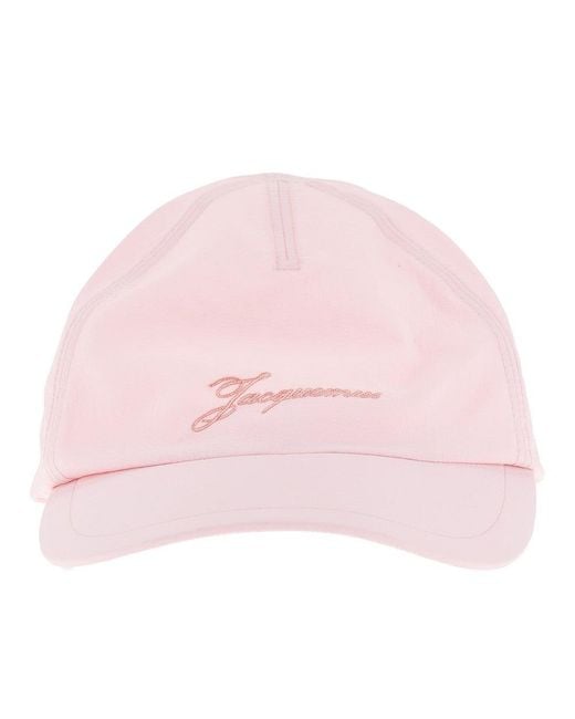 Jacquemus Pink 'Baluchon' Baseball Hat