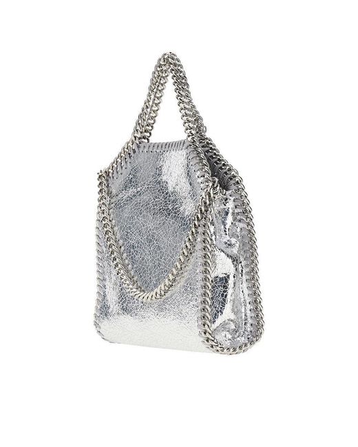 Stella McCartney Gray Tiny Falabella Bag